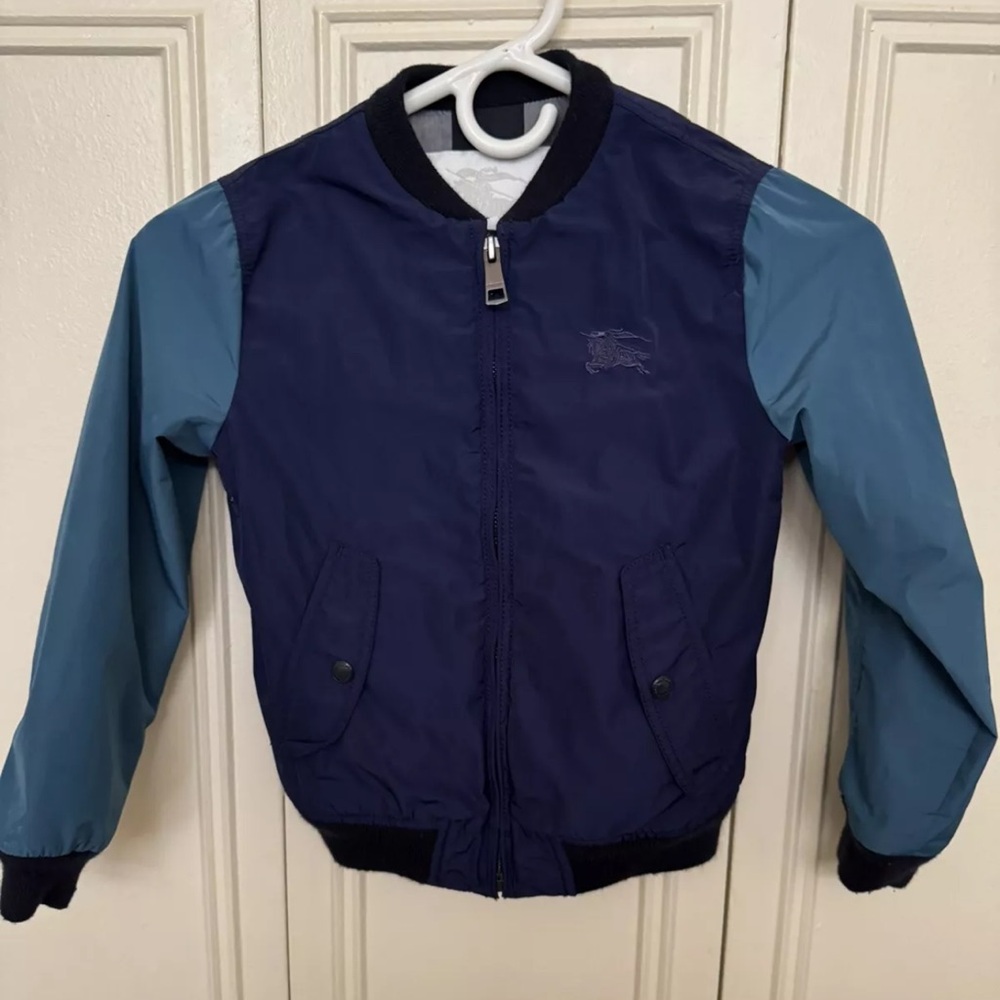 burberry kids jacket size 7 boys